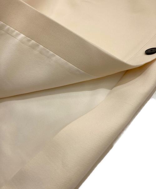 Christian Dior（クリスチャン ディオール）Christian Dior (クリスチャン ディオール) シルク混ウールノースリーブワンピース ベージュ サイズ:38の古着・服飾アイテム