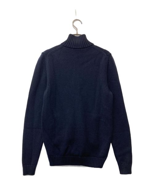Zanone（ザノーネ）Zanone (ザノーネ) ニットジャケット ネイビー サイズ:46の古着・服飾アイテム