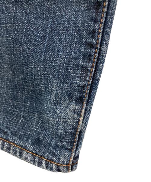 Evisu Jeans（エヴィスジーンズ）Evisu Jeans (エヴィスジーンズ) 和柄・カモメデニムパンツ インディゴ サイズ:実寸85cmの古着・服飾アイテム