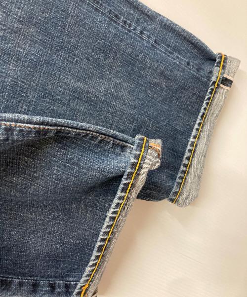 Evisu Jeans（エヴィスジーンズ）Evisu Jeans (エヴィスジーンズ) 和柄・カモメデニムパンツ インディゴ サイズ:実寸85cmの古着・服飾アイテム