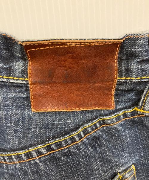 Evisu Jeans（エヴィスジーンズ）Evisu Jeans (エヴィスジーンズ) 和柄・カモメデニムパンツ インディゴ サイズ:実寸85cmの古着・服飾アイテム