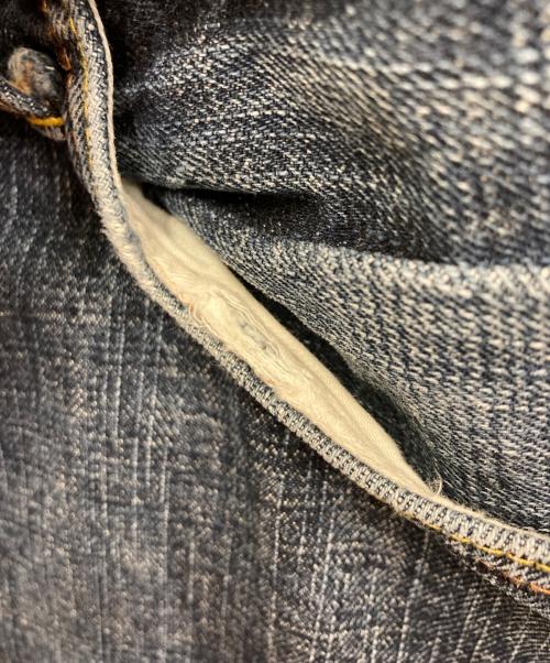 Evisu Jeans（エヴィスジーンズ）Evisu Jeans (エヴィスジーンズ) 和柄・カモメデニムパンツ インディゴ サイズ:実寸85cmの古着・服飾アイテム