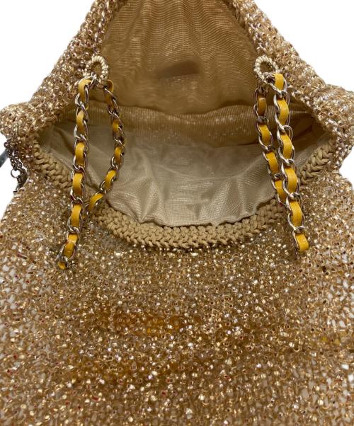 ANTEPRIMA（アンテプリマ）ANTEPRIMA (アンテプリマ) ルッケット /ワイヤーチェーントートバッグ ゴールド×イエローの古着・服飾アイテム