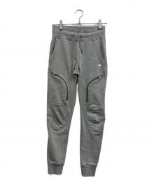G-STAR RAW（ジースターロゥ）の古着「AIR DEFENCE ZIP 3D SLIM/バイカースウェットパンツ」｜グレー