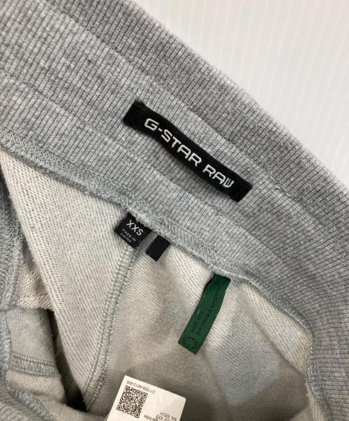 G-STAR RAW（ジースターロゥ）G-STAR RAW (ジースターロゥ) AIR DEFENCE ZIP 3D SLIM/バイカースウェットパンツ グレー サイズ:xxsの古着・服飾アイテム