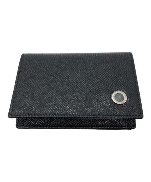 BVLGARI（ブルガリ）BVLGARI (ブルガリ) マン ビジネスカードホルダー ブラックの古着・服飾アイテム