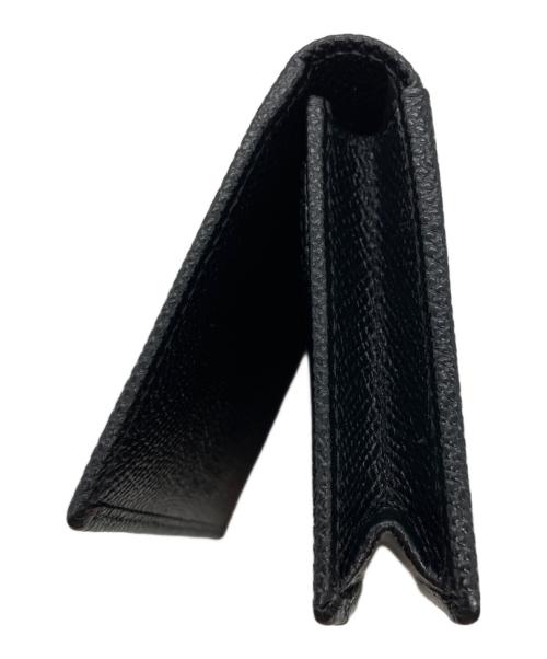 BVLGARI（ブルガリ）BVLGARI (ブルガリ) マン ビジネスカードホルダー ブラックの古着・服飾アイテム