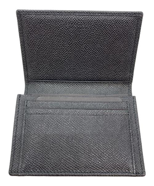 BVLGARI（ブルガリ）BVLGARI (ブルガリ) マン ビジネスカードホルダー ブラックの古着・服飾アイテム