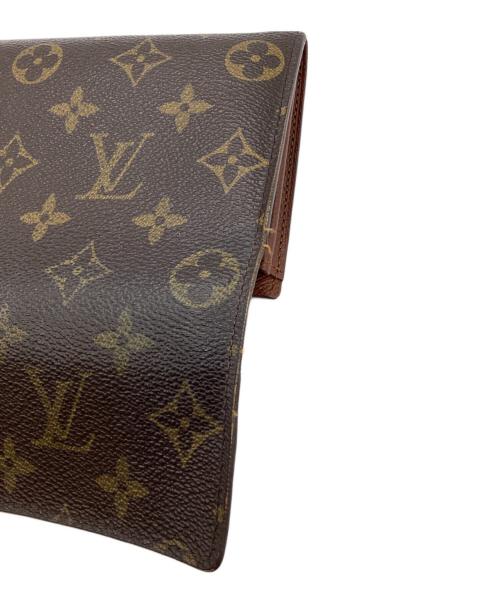 LOUIS VUITTON（ルイ ヴィトン）LOUIS VUITTON (ルイ ヴィトン) ポシェット・ポルトモネ クレディ/モノグラム/長財布 ブラウンの古着・服飾アイテム