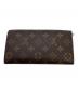LOUIS VUITTON (ルイ ヴィトン) ポシェット・ポルトモネ クレディ/モノグラム/長財布 ブラウン：15000円