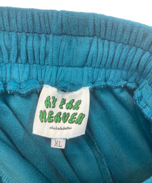 AI FAR HEAVN（エーアイ ファー ヘヴン）AI FAR HEAVN (エーアイ ファー ヘヴン) ベロアトラックパンツ グリーン サイズ:XLの古着・服飾アイテム