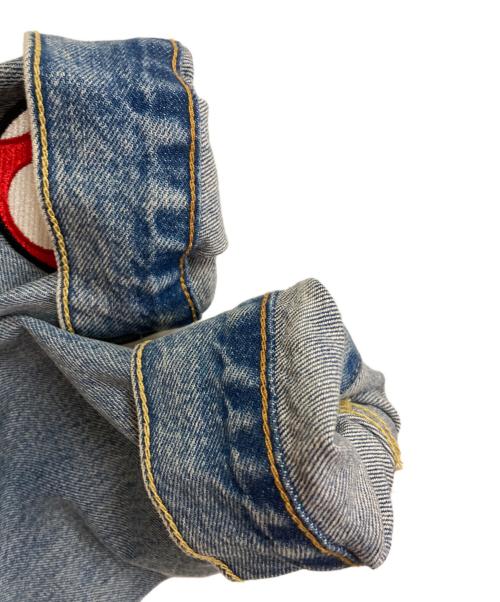 LEVI'S PReMIUM（リーバイス プレミアム）LEVI'S PReMIUM (リーバイス プレミアム) SUPER MARIO (スーパーマリオ) スーパーマリオ コラボ デニムジャケット ブルー サイズ:Ｌの古着・服飾アイテム