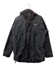 NIKE ACG（ナイキエーシージー）の古着「00s -90s OUTER LAYER 3 ナイロンシェルジャケット」｜ブラック