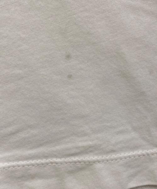 MM6 Maison Margiela（エムエムシックスメゾンマルジェラ）MM6 Maison Margiela (エムエムシックスメゾンマルジェラ) ロゴワイドTシャツ ホワイト サイズ:ｓの古着・服飾アイテム