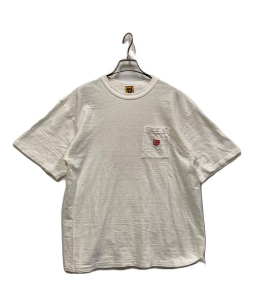 HUMAN MADE（ヒューマンメイド）HUMAN MADE (ヒューマンメイド) Heart badge T-shirt ホワイト サイズ:ＸＬの古着・服飾アイテム