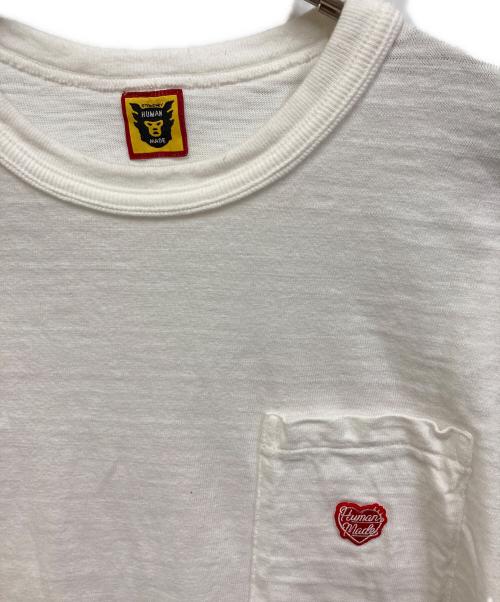 HUMAN MADE（ヒューマンメイド）HUMAN MADE (ヒューマンメイド) Heart badge T-shirt ホワイト サイズ:ＸＬの古着・服飾アイテム
