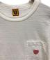 中古・古着 HUMAN MADE (ヒューマンメイド) Heart badge T-shirt ホワイト サイズ:ＸＬ：9000円