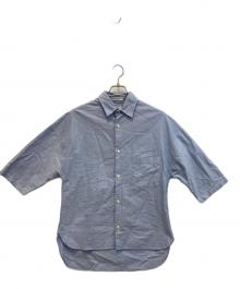 MADISON BLUE（マディソンブルー）の古着「"BRADLEY OX" ショートスリーブシャツ」｜ブルー