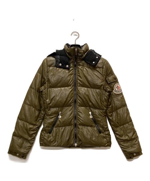 MONCLER（モンクレール）MONCLER (モンクレール) BADIA ダウンジャケット オリーブの古着・服飾アイテム