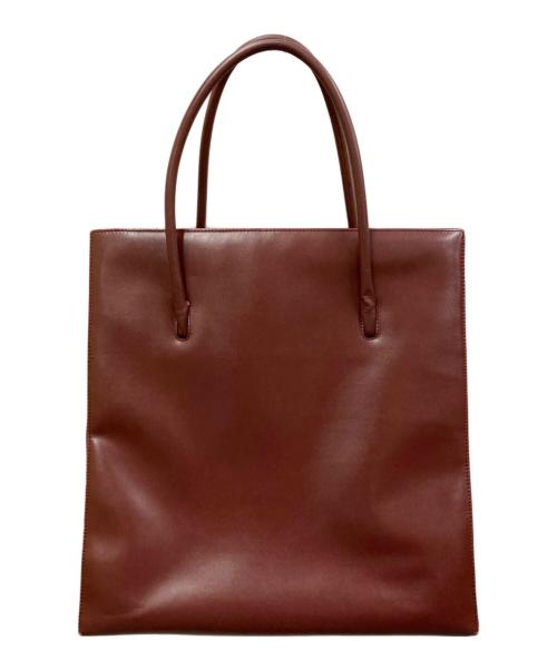 Cartier（カルティエ）Cartier (カルティエ) マストライン トートバッグ ワインレッドの古着・服飾アイテム