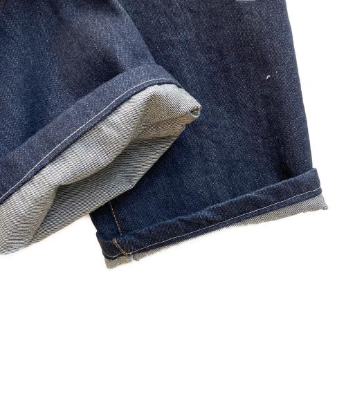 京友禅夢工房（-）京友禅夢工房 (-) むかしむかしペイントデニムパンツ インディゴ サイズ:W28の古着・服飾アイテム