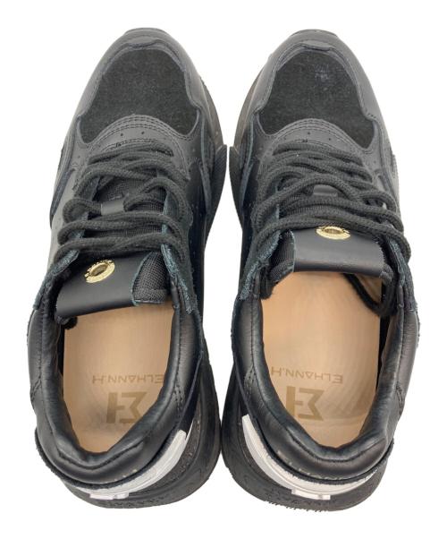 ELHANN.H（エラン）ELHANN.H (エラン) 厚底スニーカー ブラック サイズ:25の古着・服飾アイテム