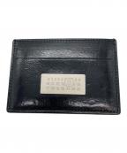 MM6 Maison Margielaエムエムシックスメゾンマルジェラ）の古着「NUMERIC CARD HOLDER」｜ブラック