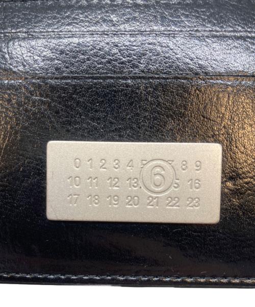 MM6 Maison Margiela（エムエムシックスメゾンマルジェラ）MM6 Maison Margiela (エムエムシックスメゾンマルジェラ) NUMERIC CARD HOLDER ブラックの古着・服飾アイテム