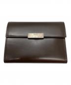 PRADAプラダ）の古着「3つ折り財布」｜ブラウン