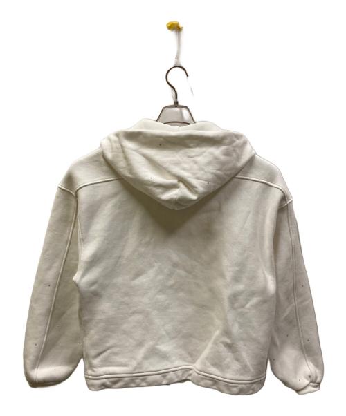 ANDWANG（アンドワン）ANDWANG (アンドワン) KIRAKIRA COLLECTION zip up パーカー ホワイト サイズ:Mの古着・服飾アイテム