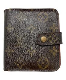LOUIS VUITTON（ルイ ヴィトン）の古着「2つ折り財布」｜ブラウン