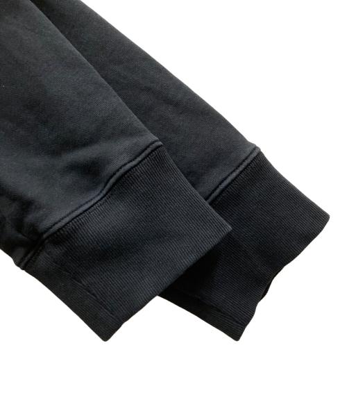 maison kitsune（メゾンキツネ）MAISON KITSUNE (メゾンキツネ) ボールド フォックスヘッド パッチ スウェット ブラック サイズ:Mの古着・服飾アイテム