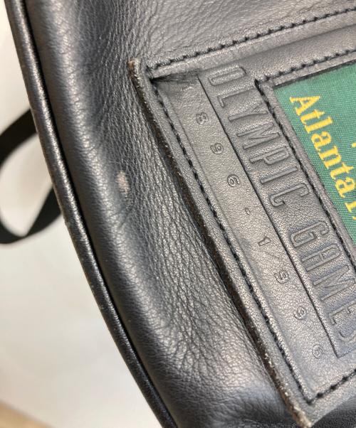 COACH（コーチ）COACH (コーチ) 90sレザ切替リュック/OLD COACH ブラックの古着・服飾アイテム