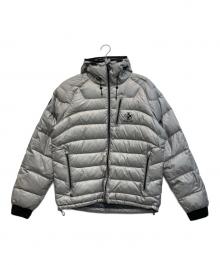 RLX RALPH LAUREN（アールエルエックスラルフローレン）の古着「ダウンジャケット」｜シルバー