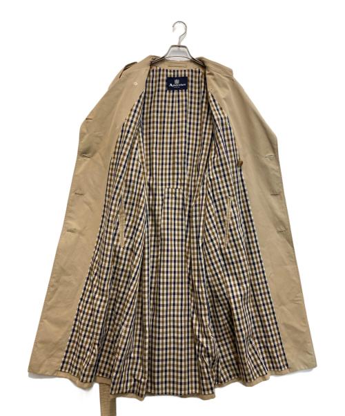 Aquascutum（アクアスキュータム）Aquascutum (アクアスキュータム) トレンチコート ベージュ サイズ:40の古着・服飾アイテム