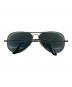 RAY-BAN (レイバン) AVIATOR METAL ブラック：7000円