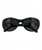 CHANELシャネル）の古着「パールサングラス」｜ブラック