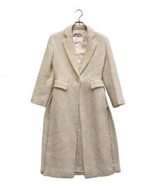 BALENCIAGA（バレンシアガ）の古着「シャギーチェスターコート」｜ホワイト
