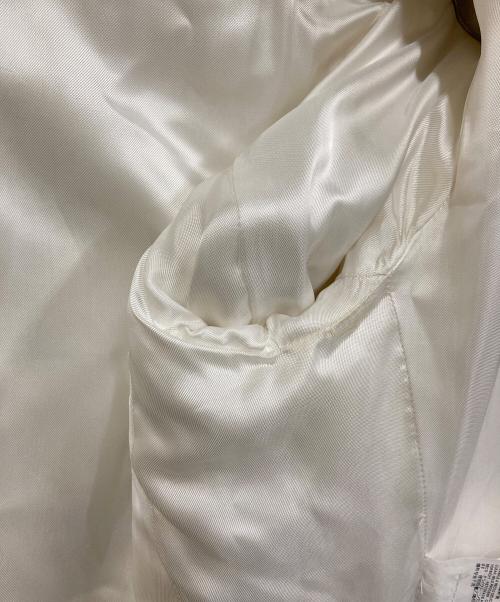BALENCIAGA（バレンシアガ）BALENCIAGA (バレンシアガ) シャギーチェスターコート ホワイト サイズ:34の古着・服飾アイテム