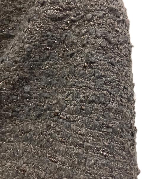 CHANEL（シャネル）CHANEL (シャネル) ツイードミニスカート ブラック サイズ:36の古着・服飾アイテム