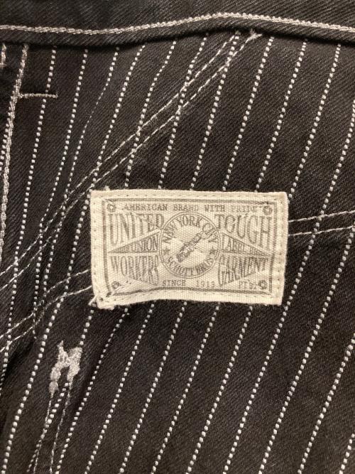 SCHOTT BROS.（ショット）SCHOTT BROS. (ショット) OLD HICKORY DENIM PANTS ブラック×ホワイト サイズ:w32の古着・服飾アイテム