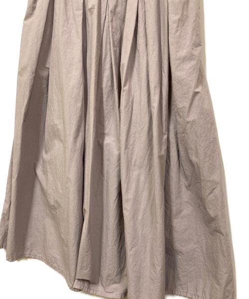 KAGURE（カグレ）kagure (カグレ) コットンシルクタックスカート パープル サイズ:FREEの古着・服飾アイテム