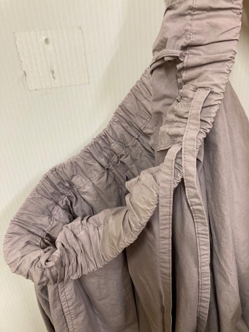 KAGURE（カグレ）kagure (カグレ) コットンシルクタックスカート パープル サイズ:FREEの古着・服飾アイテム