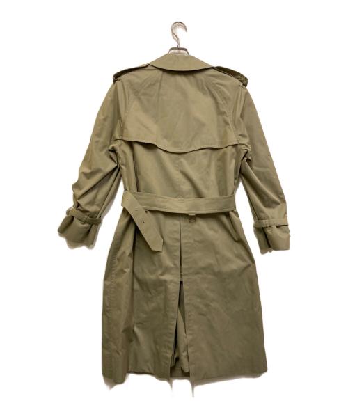 Burberry's（バーバリー）Burberry's (バーバリー) 裏ノバチェックトレンチコート 玉虫色 サイズ:44の古着・服飾アイテム