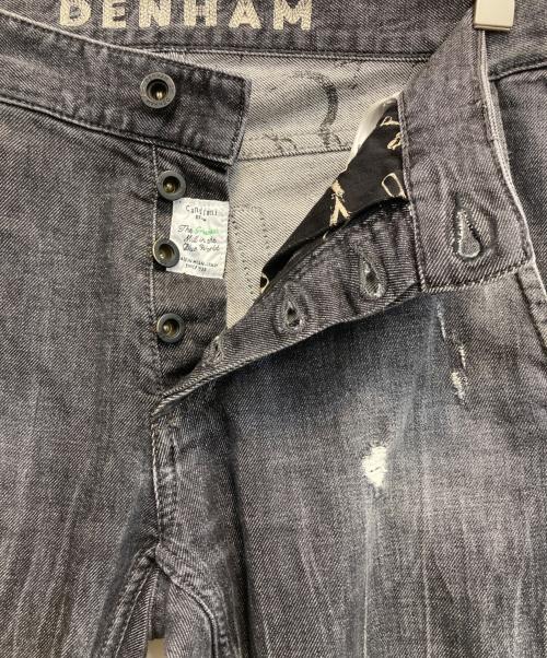 Denham（デンハム）Denham (デンハム) YORK GLHEUER/ヨーク デニムパンツ ブラック サイズ:30の古着・服飾アイテム