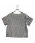 POLO RALPH LAUREN (ポロ・ラルフローレン) ストライプブラウス ブラック×ホワイト サイズ:xs：3000円