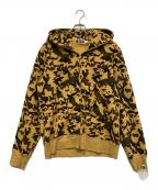 A BATHING APEアベイシングエイプ）の古着「1st CAMO SHARK FULL ZIP HOODIE/ｶﾓｼｬｰｸﾌﾙｼﾞｯﾌﾟﾌｰﾃﾞｨｰ」｜ベージュ