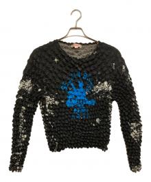 masu（エムエーエスユー）の古着「POPCORN SWEATSHIRT」｜ブラック