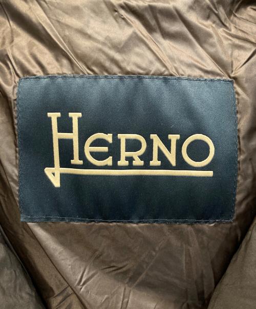 HERNO（ヘルノ）HERNO (ヘルノ) ダウンコート ブラウン サイズ:50の古着・服飾アイテム