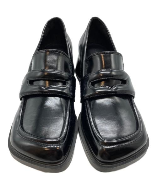 CHARLES & KEITH（チャールズアンドキース）CHARLES & KEITH (チャールズアンドキース) ペニーローファー ブラック サイズ:38の古着・服飾アイテム